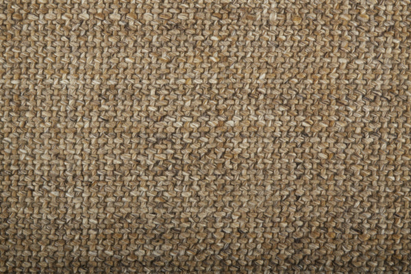 Homeroots 9' X 12' Brown Hand Woven Area Rug Brown Polyester 514556