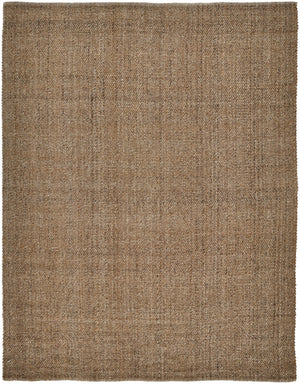 Homeroots 10' X 14' Brown Hand Woven Area Rug Brown Polyester 514557
