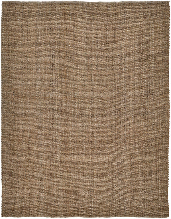 Homeroots 12' X 15' Brown Hand Woven Area Rug Brown Polyester 514558
