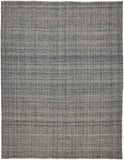 Homeroots 5' X 8' Gray And Ivory Hand Woven Area Rug Gray,Ivory Polyester 514566