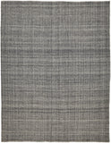 Homeroots 8' X 10' Gray And Ivory Hand Woven Area Rug Gray,Ivory Polyester 514567