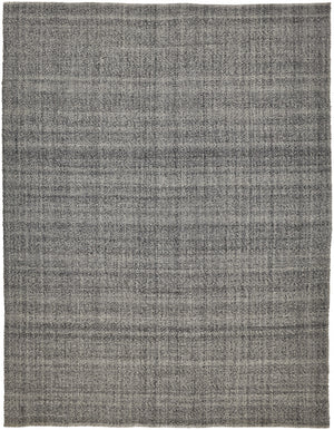 Homeroots 10' X 14' Gray Hand Woven Area Rug Gray,Ivory Polyester 514569