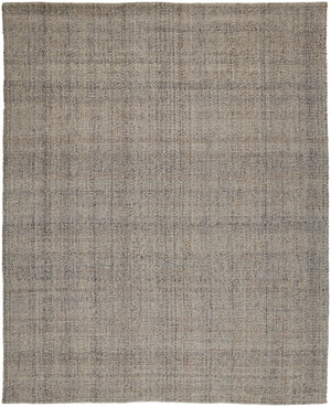 Homeroots 5' X 8' Ivory Tan And Gray Hand Woven Area Rug Ivory,Tan,Gray Polyester 514572