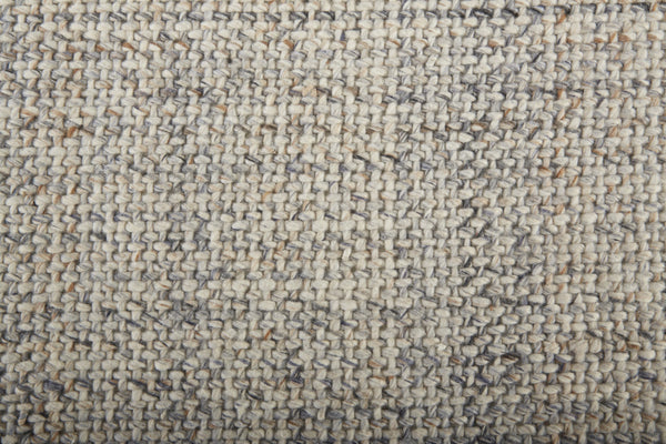 Homeroots 10' X 14' Beige And Gray Hand Woven Area Rug Ivory,Tan,Gray Polyester 514575