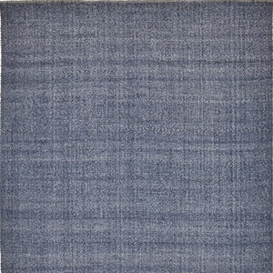 Homeroots 12' X 15' Blue Hand Woven Area Rug Blue Polyester 514582