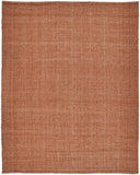 Homeroots 5' X 8' Orange Hand Woven Area Rug Orange Polyester 514584