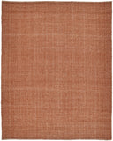 Homeroots 8' X 10' Orange Hand Woven Area Rug Orange Polyester 514585