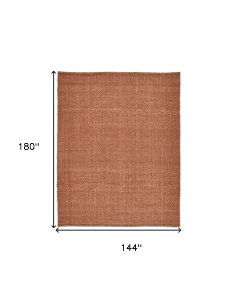 Homeroots 12' Hand Woven Area Rug In Gray, Ivory, And Blue - Artisan Crafted For Elegant Home Decor Style 12' X 15' Polyester 514588