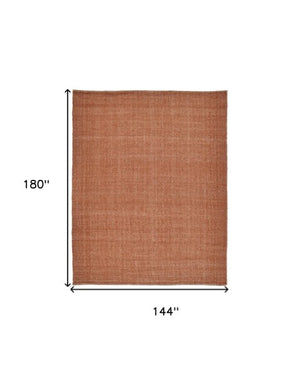 Homeroots 12' Hand Woven Area Rug In Gray, Ivory, And Blue - Artisan Crafted For Elegant Home Decor Style 12' X 15' Polyester 514588