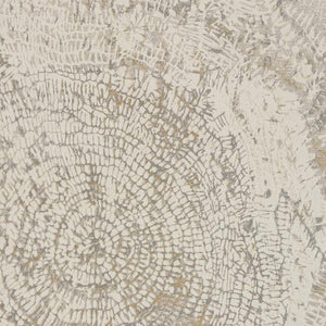 HomeRoots 4' Contemporary Gray Ivory and Tan Abstract Area Rug - Soft Viscose, Durable Design for Modern Spaces 10' X 14' 514699