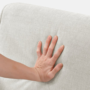 English Elm Modern Loveseat with Chenille Upholstery and Pocket Coil Seating, Solid Wood Legs, Removable Covers for Easy Care Beige 55.5 L x 29.25 W x 17.5 H B011P308547