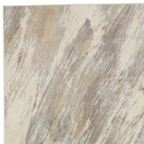 Homeroots 12' X 15' Ivory Tan And Brown Abstract Area Rug  Viscose 514709