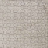 Homeroots 12' X 15' Ivory Striped Hand Woven Area Rug Ivory Viscose 514740