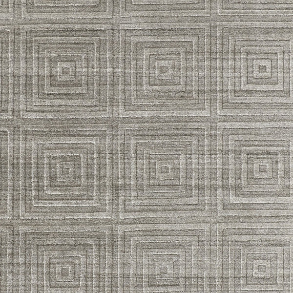 HomeRoots 4' Hand-Woven Gray and Silver Striped Area Rug – Artisan-Crafted for Elegance and Comfort in Any Space 5' X 8' 514750