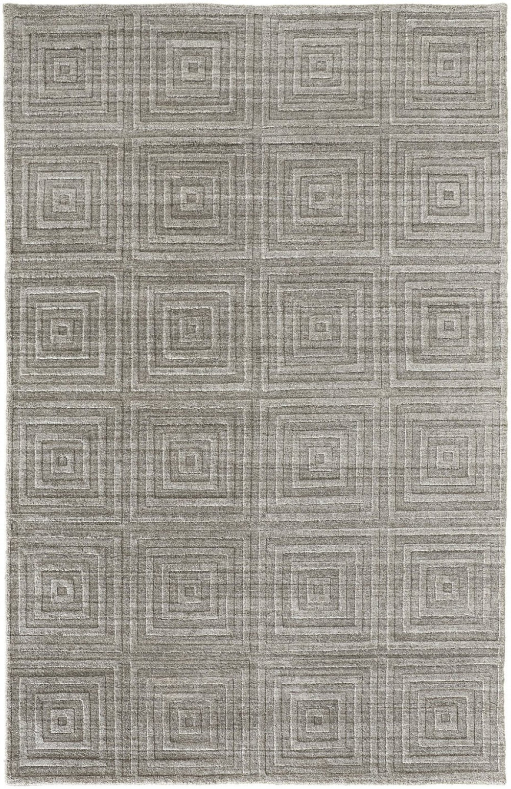 HomeRoots 2' Hand-Woven Gray and Silver Striped Area Rug - Timeless Elegance for Modern and Traditional Spaces 2' X 3' 514755