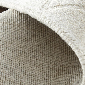 HomeRoots 4' Hand-Woven Gray and Ivory Striped Area Rug - Timeless Design for Living Spaces and Bedrooms 9' X 12' 514773