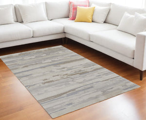HomeRoots 4' Stylish Brown and Ivory Distressed Area Rug – Versatile, Low-Maintenance Comfort for Any Space 10' X 14' 514920