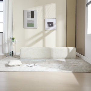 English Elm Coolmore Modular Chenille Sofa - Versatile Space-Saving Design With Side Pockets For Easy Storage W1152P320324