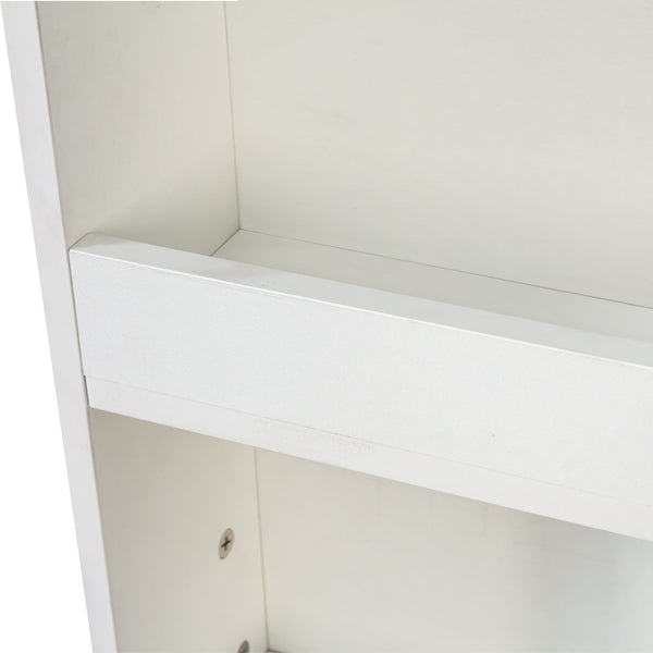 English Elm 70.87" H Modern Wooden Tall Storage Cabinet With 4 Shelves, 3 Drawers For Organized Display & Style W331P281202