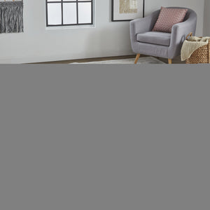 Homeroots 8' X 10' Tan Ivory And Orange Floral Hand Knotted Stain Resistant Area Rug  Other Material 515007