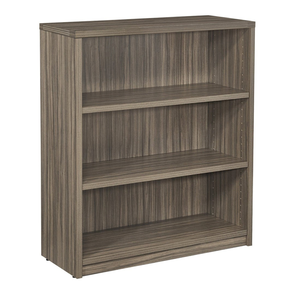 OSP Home Furnishings Napa 3 Shelf Bookcase Minimalist Engineered Wood Storage for Office or Living Room NAP-55-URB
