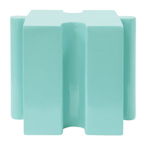 English Elm Christopher Knight Home® - Puzzle Art Side Table - Modular Light Green Mgo Table For Indoor & Outdoor Use, Custom Layouts Available N770P347932G