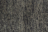 Homeroots 2' X 3' Gray And Black Wool Hand Woven Distressed Area Rug Gray,Taupe,Black Wool 515283