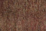 Homeroots 5' X 8' Orange Red Wool Hand Woven Distressed Area Rug Brown,Orange,Red Wool 515289