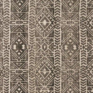 Homeroots 8' X 10' Gray And Ivory Striped Non Skid Area Rug Brown,Taupe,Ivory Polyester 515313