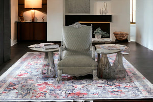 Homeroots 34" Bone Faux Leather Arm Chair   515790