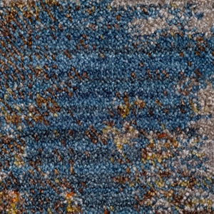 HomeRoots 4' Gray Abstract Distressed Area Rug - Modern Design for Cozy Spaces, Durable & Easy to Maintain 9' X 12' 515856