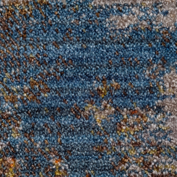 HomeRoots 4' Gray Abstract Distressed Area Rug - Modern Design for Cozy Spaces, Durable & Easy to Maintain 9' X 12' 515856