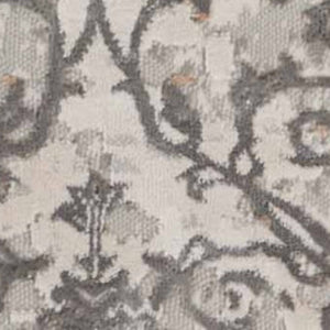 Homeroots 5' X 8' Cream Abstract Distressed Area Rug  Polyester 515986