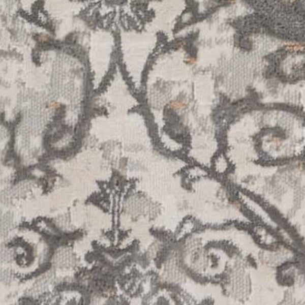 Homeroots 8' X 11' Cream Abstract Distressed Area Rug  Polyester 515987