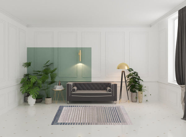 HomeRoots 5' Cream Abstract Area Rug - Elevate Your Décor with Contemporary Charm, Durability & Soft Comfort 5' X 8' 515990