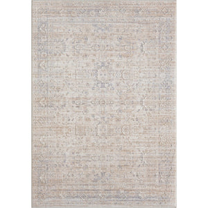 HomeRoots 4' Gray Botanical Area Rug - Timeless Floral Design with Soft High-Low Texture for Elegant Spaces 5' X 8' 516008