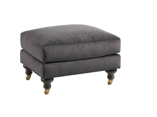 Lexington Barclay Butera Oxford Upholstered Seat With Luxurious Ultra Down Cushion And Timeless Brass Casters For Elegance   5160-44-40