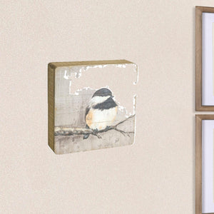 Homeroots Set Of Four Brown Solid Wood Bird Wall Decor  Solid Wood 516342