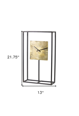 Homeroots Gold Metal Wall Decor  Metal 516345