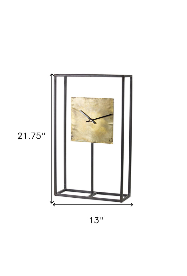 Homeroots Gold Metal Wall Decor  Metal 516345