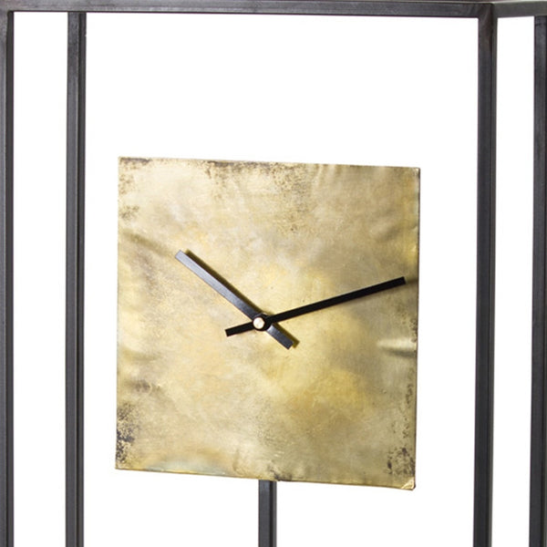 Homeroots Gold Metal Wall Decor  Metal 516345