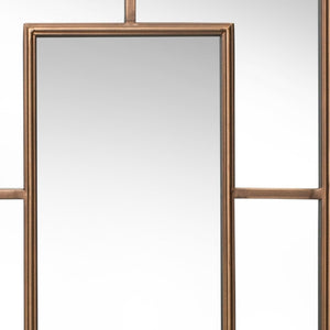 Homeroots Bronze Metal Wall Decor  Metal 516376