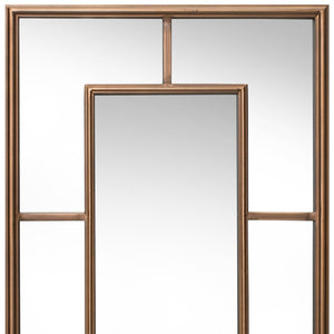 Homeroots Bronze Metal Wall Decor  Metal 516376