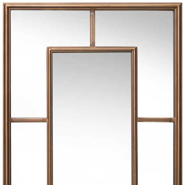 Homeroots Bronze Metal Wall Decor  Metal 516376