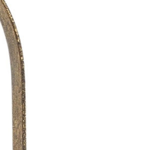 Homeroots 12" Bronze Metal Ornate Tabletop Lantern Candle Holder   516464