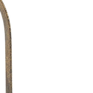 Homeroots 12" Bronze Metal Ornate Tabletop Lantern Candle Holder   516464