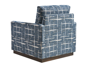 Lexington Barclay Butera Meadow View Swivel Chair - Exquisite Upholstered Comfort With Swivel Mechanism For Stylish Living Spaces   5165-11sw-42