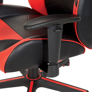 OSP Home Furnishings Vapor Gaming Chair Red/Black