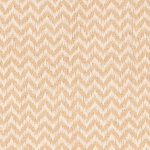 Homeroots 30" X 30" Beige And Cream 100% Cotton Chevron Zippered Pillow   516867