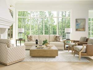 Millington Handcrafted Down Cushion Sofa Tailored Upholstery for Elegant Living Rooms